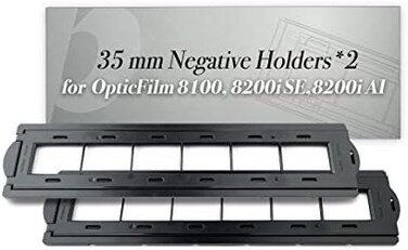Plustek 2 x 35 mm Negative Holders (Negative Film, for OpticFilm 72~83 Series use only (81008200i8300i.