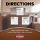 Weiman 3 in 1 Deep Leather Conditioner Cream (2 Pack- Restores Leather Surfaces - Use on Leather Furniture, Car Seats, Shoes, Bags, Jackets, Saddles.