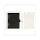 by 
		 Oxford Oxford 6-Ring Professional Notebook, 7 x 22. 8 cm, Refillable Ivory Paper, 100 Sheets, Black Faux Leather Cover (90004.