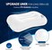 HIKENTURE Camping Pillow with Removable Cover - Ultralight Inflatable Pillow for Neck Lumbar Support - Upgrade Backpacking Pillow - Washable Travel Air Pillows for Camping, Hiking, Backpacking (Black.