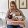 My Brest Friend Deluxe Nursing Pillow Slipcover SleeveGreat for Breastfeeding MomsPillow Not Included, Soft Rose.