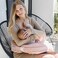 My Brest Friend Deluxe Nursing Pillow Slipcover SleeveGreat for Breastfeeding MomsPillow Not Included, Soft Rose.