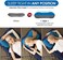 HIKENTURE Ultralight Inflatable Washable Pillow with Removable Cover for Neck Lumber Support - Upgrade Backpacking Pillow for Camping, Travel, Hiking, Backpacking (Blue.