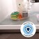 S&T INC. ST INC. (بلاستيك، فحمي - ST 512401 بطانة رف بلاستيكية تحت الحوض، غير لاصقة ومقاومة للماء، قابلة للقص لتناسب المطبخ والحمام، 60 سم × 120 سم، فحمي).