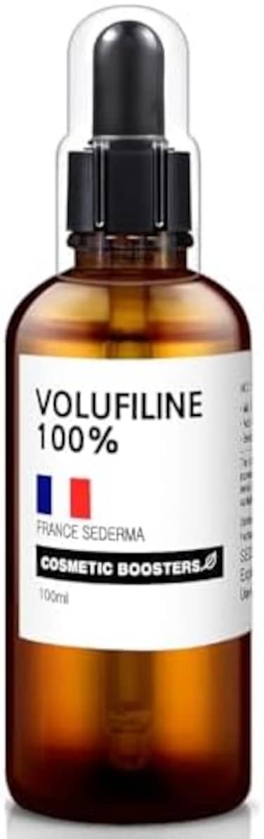 The Cosmetic Company [ Volufiline 100ml ] Cosmetic Ingredient - 100% Volufiline 100ml(3. 4 fl. ozFrance SEDERMACosmetic GradeFor face and body Improve Skin Elasticity, Wrinkle Improvement.