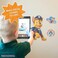 WALL PALZ Nickelodeon Paw Patrol Decal - Chase Stickers for Kids with 3D Augmented Reality Interaction - Kids Decals Paw Patrol Stickers - Measures 17" Wide 24" Tall - Proudly Made in The USA.