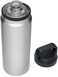 YETI Rambler 26 oz Bottle, Vacuum Insulated, Stainless Steel with Chug Cap, Stainless.