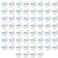 KEVENZ 3 Star Ping Pong Balls, 60 Pack Advanced Table Tennis Balls, Bulk Outdoor and Indoor Ping-Pong Balls for Training, Competition and More, White.