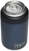 حافظة مشروبات YETI Rambler Colster، مصنوعة من الفولاذ المقاوم للصدأ، حافظة للمشروبات، لون كحلي، سعة 12 أونصة (330 مل).
