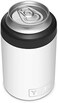 عازل علب YETI Rambler سعة 12 أونصة للعلب ذات الحجم القياسي، أبيض.