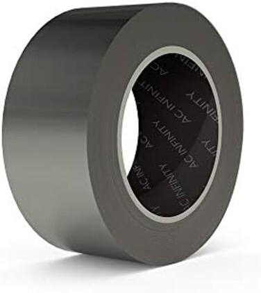 AC Infinity Aluminum Duct Tape, 50 Yard Professional Grade Heavy-Duty HVAC Foil Tape for Sealing, Patching, Insulating or Repairing Ducting and Pipes.