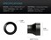 AC Infinity Duct Adapter, 6&rdquo; to 4&rdquo; Ducting Reducer Increaser Cone for Grow Tent Bathroom Kitchen Ventilation Systems.