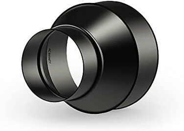 AC Infinity Duct Adapter, 6&rdquo; to 4&rdquo; Ducting Reducer Increaser Cone for Grow Tent Bathroom Kitchen Ventilation Systems.