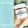 Lone Star Botanicals Calcium Bentonite Clay Healing Powder - Pure Pharmaceutical, Better Than Food Grade - Face, BodyHair Mask, for Internal Use, Natural Mud Masks, Deep Pore Cleansing for HealthBeaut