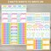 bloom daily planners New PregnancyBaby's First Year Planner Sticker Pack - 8 Sheets / 580Stickers - Maternity/Newborn Themed Stickers for Decorating, Planning, Scrapbooking, etc.