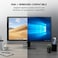 Belkin Thunderbolt 3 Dock Core مع كابل Thunderbolt 3 (Thunderbolt Dock لنظامي التشغيل Mac وWindows، دقة 4K مزدوجة بمعدل 60 هرتز، سرعات نقل بيانات 40 جيجابت في الثانية، شحن 60 واط من المصدر (F4U110bt).