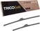 شفرات مساحات الزجاج الأمامي البديلة للسيارات من Trico Gold مقاس 2418 بوصة، عبوة من قطعتين (18-2418).
