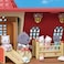 قطتان فارسيتان توأم من كاليكو كريترز - شخصيتان قابلتان للتجميع، تتضمنان عربة دفع.