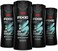 AXE Men's Body Wash for a Clean and Fresh Feel Apollo Dermatologist d Soap, Cedarwood, Sage, 16 Oz, 4 Count.