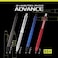 Uni Kurutoga Advance Upgrade Model 0. 5mm Mechanical Pencil, Gun Metallic Body (M510301P. 43.