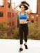 Sweat Shaper Women's Sauna Leggings Compression High Waist Yoga Pants Thermo Sweat Capris.