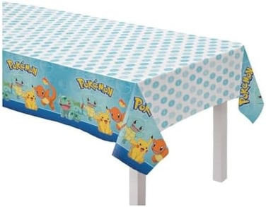 amscan Pokemon Design Plastic Table Cover - 52' x 96'Multicolor1 Pc.