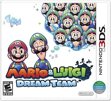ArkiFACE 3DS Mario and Luigi: Dream Team - World Edition.