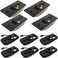 NJSBYL H2 LED Cab Roof Side Marker Lights For Hummer H2 2003 2004 2005 2006 2007 2008 2009 SUV SUT Smoked Lens Top Clearance Indicator Markers Parking Rinning Lamps Amber/Red Led Light Replacement.