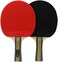 MAPOL Quality Ping Pong Paddle Set - 4 Professional Table Tennis Rackets/Paddles - 8 Premium 3-Star Balls, Portable Cover Case Holder Included.