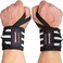 Rip Toned Wrist Wraps 18" Professional Grade with Thumb Loops - Wrist Support Braces for MenWomen - Weight Lifting, Xfit, Powerlifting, Strength Training - Bonus Ebook.