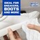 Mr. Clean Magic Eraser, Extra Durable Pro Version, Shoe, Bathroom, and Shower Cleaner, Cleaning Pads with Durafoam, 10 Count.