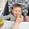 Olababy 3 Piece Parent Led and Baby Led Weaning First Feeding Set, Includes Training Spoon, Feeding Spoon and Steambowl.