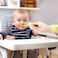 Olababy 3 Piece Parent Led and Baby Led Weaning First Feeding Set, Includes Training Spoon, Feeding Spoon and Steambowl.