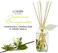 LOVSPA Japanese Honeysuckle Reed Diffuser SetA Fresh Floral BouquetScented Stick Room Freshener - Made in The USA.
