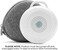 Yogasleep Rohm Portable White Noise Sound MachineTravel Case in Grey, Sleep Therapy, Crush-Resistant Travel Case, for Adults, KidsBaby, Noise BlockingOffice Privacy, Registry Gift.