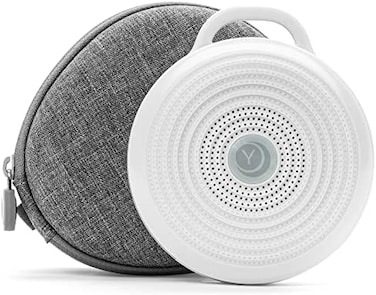 Yogasleep Rohm Portable White Noise Sound MachineTravel Case in Grey, Sleep Therapy, Crush-Resistant Travel Case, for Adults, KidsBaby, Noise BlockingOffice Privacy, Registry Gift.