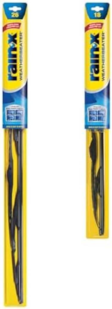 Rain-X 820145 WeatherBeater Wiper Blades, 26" and 18" Windshield Wipers (Pack of 2, Automotive Replacement Windshield Wiper Blades That Meet Or Exceed OEM Quality And Durability Standards.