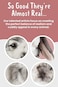 Living Nature Grey Dutch Lop Eared Rabbit Stuffed AnimalFluffy Rabbit AnimalSoft Toy Gift for Kids10 inches.