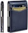 SERMAN BRANDS Money Clip Wallet - Mens Wallets slim Front Pocket RFID Blocking Card Holder Minimalist Mini Bifold.