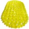 TIKE SMART &ldquo;Pebbles&rdquo; Non-Slip BathtubShower Mat 27&rdquo;x14&rdquo; Oval - Non-Toxic - Safe, Clean, Machine-Washable, Superior GripDrainage, Vinyl, for Smooth Floors ONLY, Transparent Light Yellow.