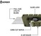 Gerber Gear Prybrid Utility Knife with Pry Bar - Multi-Tool Pocket Razor Knife with Retractable Knife Blade - EDC Knife - Green.