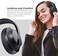 وسادات أذن بديلة مغلفة لسماعات Bose 700 المانعة للضوضاء، مجموعة وسادات أذن مريحة من جلد البولي يوريثان (أسود).