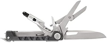 Gerber Gear Armbar Drive 8-in-1 Pocket Knife EDC Multitool with Screwdriver, 2. 5" Blade, Onyx.