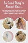 Living Nature Brown Dutch Lop Eared Rabbit Stuffed AnimalFluffy Rabbit AnimalEaster BunnySoft Toy Gift for Kids10 inches.