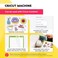 Paper Plan 90% Clear Sticker Paper for Inkjet Printer (20 Sheets- Glossy 8. 5 x 11 - Printable Vinyl Sticker Paper for Cricut - Printable Sticker Paper - Transparent - Adhesive - Clear Sheets - Clear