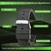 STUNNING SELECTION ALPINE Sporty Silicone Watch Band 26, 28, 30 mmWaterproof Silicone Watch Strap in Black, Blue, White, Red, Orange, Grey Colors.