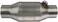 MAYASAF 2. 5" Inlet/Outlet Universal Catalytic Converter, with O2 Port【EPA Compliant】.