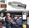 MAYASAF 2. 5" Inlet/Outlet Universal Catalytic Converter, with O2 Port【EPA Compliant】.