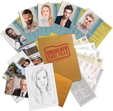 Unsolved Case Files Doe, Jane - Cold Case Murder Mystery Game - Can You Solve The Crime. Who Killed Jane Doe.