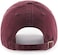 47 Brand Boston Red Sox Clean Up Hat Cap Dark Maroon/Off White.